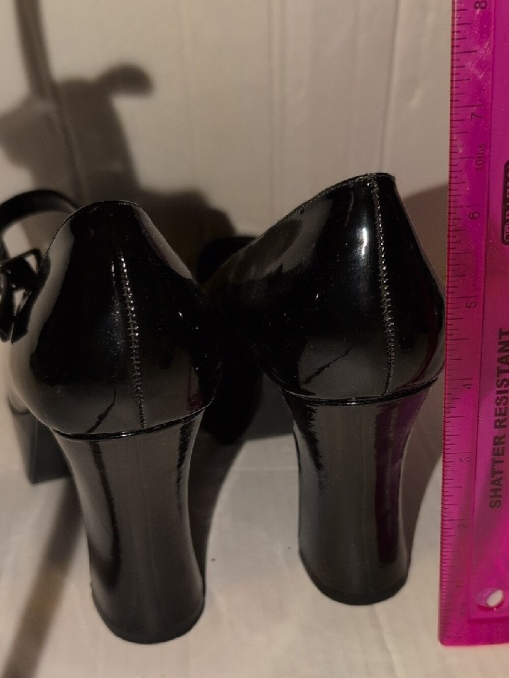 Funtasma Black Patent Mary Jane Platform Heels - Picture 6 of 6